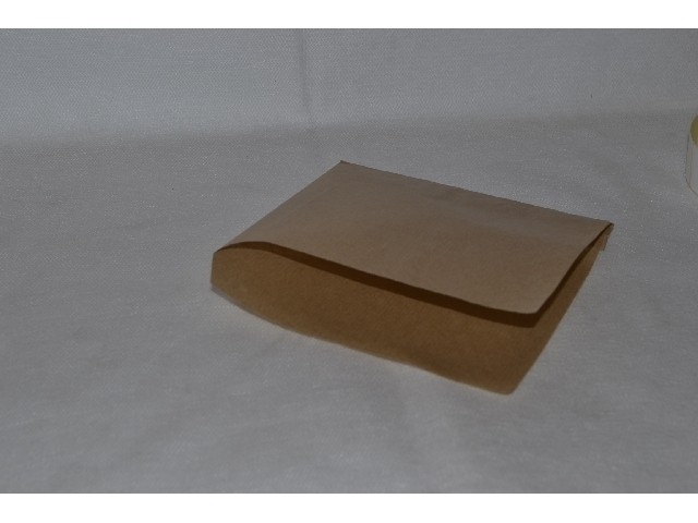 Уголок для бургера бумажный 170х170 крафт 